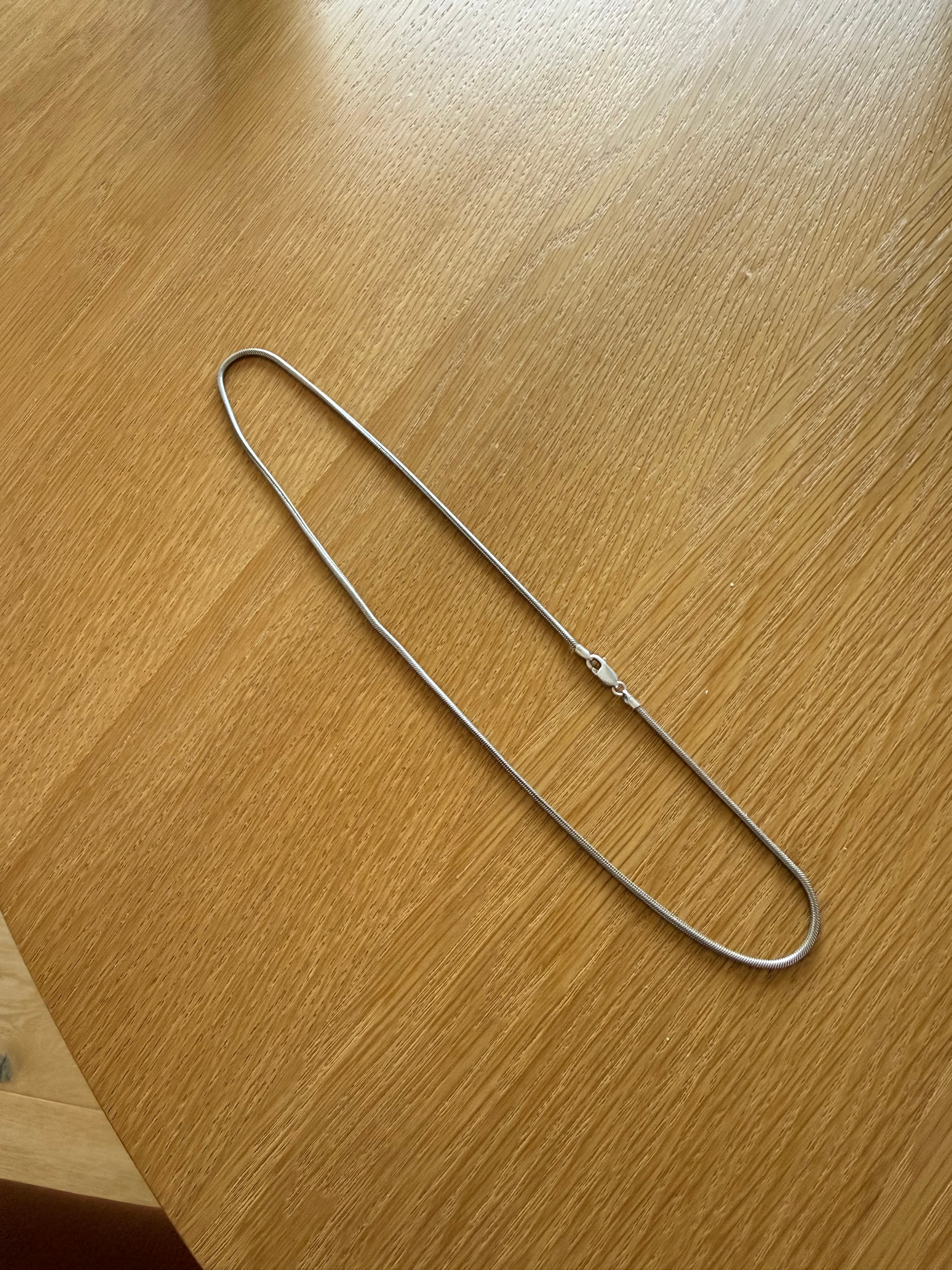 God robust sølvhalskæde